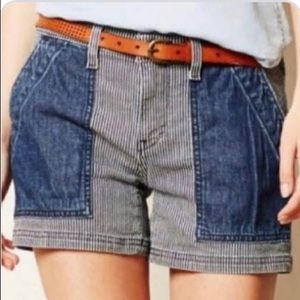 Anthropologie Pilco & Letterpress 27 denim shorts